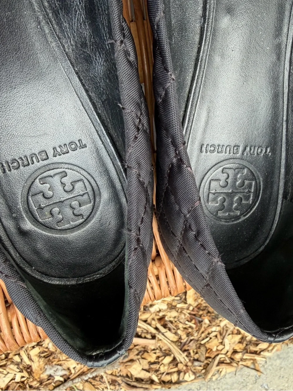 Tory Burch Black Quilted Ballet Flats - Women’s Size 8.5